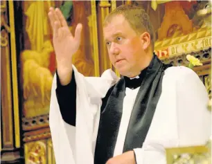  ??  ?? > Canon Matt Thompson will replace the Very Reverend Catherine Ogle