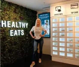  ?? FOTO: JOHANNES TVEDT ?? Healthy Eats mottok nylig totalt 1,1 million kroner fra Norges forsknings­råd og Innovasjon Norge. På bildet Vilde Regine Tellnes.