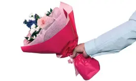  ?? Photograph: Dmitrii Melnikov/Alamy ?? When a man suddenly gives you flowers … that’s probably TikTok.