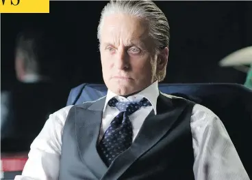  ?? 20TH CENTURY FOX ?? Michael Douglas, pictured as Gordon Gekko in Wall Street: Money Never Sleeps, says claims of sexual misconduct from three decades ago are a “complete lie” and he’s speaking out ahead of any published complaint.