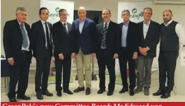  ??  ?? GreenPak’s new Committee Board: Mr Edward von Brockdorff, Mr Norman Aquilina, Ing. Mario Schembri, Mr Victor Galea, Mr Denis Zammit Cutajar, Mr Peter Martin, Mr Lionel M. Cassola and Mr Brian Galea