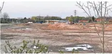  ?? FOTO: CDU ?? Auf diesem brachliege­nden Gelände am Felderhof sollen die neuen Häuser gebaut werden.