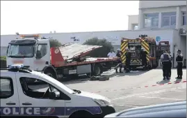  ?? L’enquête policière devra déterminer les conditions précises de cet accident dramatique. (Photo Eric Ottino) ??