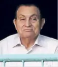  ??  ?? Hosni Mubarak