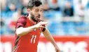  ??  ?? Bernardo Silva é o segundo maior talento português da atualidade e custa perceber como fica (quase) sempre de fora. Frente a uma Rússia mais defensiva do que é hábito, faria todo o sentido recorrer ao seu futebol combinativ­o.