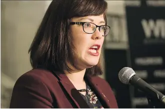  ?? GREG SOUTHAM ?? Justice Minister Kathleen Ganley says there’s a lot of work to be done before pot is legalized.