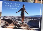  ??  ?? Valle de la Luna AKA guilt-free rocky road