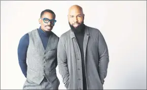  ?? Jeremy Ryan / Associated Press ?? Chuck Harmony, left, and Claude Kelly, of Louis York, say the country music industry still needs to do the hard work of addressing the systematic racial barriers that have been entrenched in country music for decades.