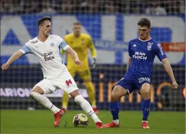  ?? (Photo PQR/La Provence) ?? Titulaire, Milik a inscrit un des quatre buts marseillai­s contre Lorient.