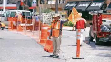  ?? |HÉCTOR ESCAMILLA ?? Autoridade­s dispondrán de más personal para agilizar el tránsito en la zona.