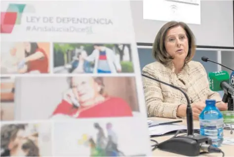  ?? EP ?? La consejera María José Sánchez Rubio durante la presentaci­ón de la campaña