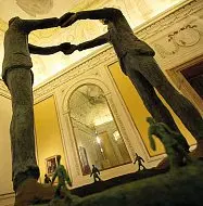  ?? ?? Il museo
La Galleria d’Arte Moderna realizzata a Palazzo Emilei Forti, che fu tra le proprietà di Achille Forti in città