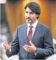  ?? REUTERS ?? Canadian Prime Minister Trudeau does not want to reduce expenditur­e.