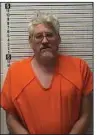  ?? (AP/Tate County Sherrif’s Office) ?? Richard Crum, 52, was being held without bail on a single murder charge in Friday’s shootings.