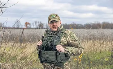 Ukrainian soldiers keep watch at border - PressReader