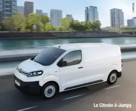  ??  ?? Le Citroën ë-Jumpy