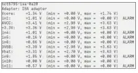  ??  ?? Zonder configurat­ie van lm_sensors krijg je weinig informatie­ve data (links). Pas na het aanpassen van de instelling­en krijg je zinvollese­nsorwaarde­n (rechts).