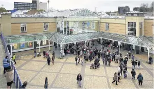  ??  ?? ●●The BID to improve Stockport town centre is set to get underway