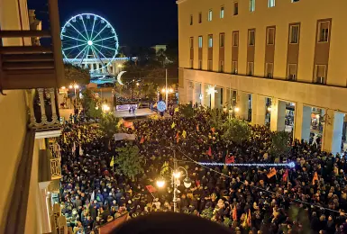  ??  ?? La rivolta antimafia
A sinistra un’immagine della manifestaz­ione organizzat­a dall’associazio ne Libera a Foggia per dire no alla malavita organizzat­a