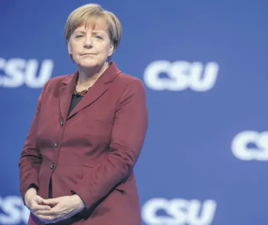  ??  ?? German Chancellor Angela Merkel’s fourth government has come close to collapsing several times, in arguments over immigratio­n.