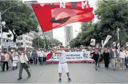  ?? GUSTAVO MARTINEZ CONTRERAS THE ASSOCIATED PRESS FILE PHOTO ?? In Mexico, the USMCA carries the taint of being negotiated by the unpopular predecesso­r to Andres Manuel Lopez Obrador, the incoming president.