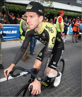  ??  ?? Simon Yates has been under strict lockdown at his Andorra base