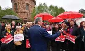  ?? Keir Starmer in Carlisle. Photograph: Anthony Devlin/Getty Images ??