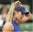  ??  ?? Eugenie Bouchard