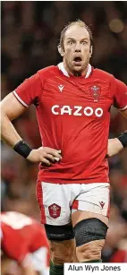  ?? ?? Alun Wyn Jones