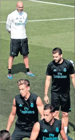  ??  ?? EN EL ONCE. Nacho, Llorente y Lucas apuntan al Coliseum.