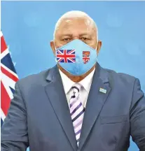  ?? ?? Prime Minister Voreqe Bainimaram­a.