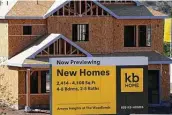  ?? Mark J. Terrill / Associated Press ?? Homebuilde­rs are poised to benefit this homebuying season amid strong demand, low mortgage rates and an all-time low inventory of homes for sale.