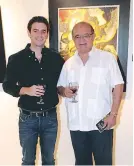  ??  ?? Juan Carlos Sikaffy y Alberto Díaz