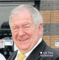  ??  ?? Cllr Tom McInerney