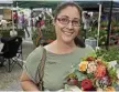  ?? PHOTO: KEVIN FARMER ?? Katie Goschnick at Toowoomba Farmers’ Market at Walton Stores.