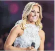  ?? FOTO: DPA ?? Inzwischen wieder kerngesund und kein bisschen atemlos: Helene Fischer.