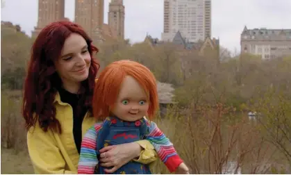  ?? Photograph: Cinedigm ?? Family affair … Kyra Elise Gardner with Chucky in Living With Chucky.