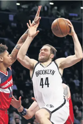  ??  ?? Bojan Bogdanović pokazao je da su ga Wizardsi s pravom uzeli od Brooklyn Netsa ove sezone