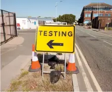  ??  ?? Mass rapid COVID-19 testing will be introduced in Slough next month. It is hoped the centres will detect people carrying the virus but displaying no symptoms. Ref:132800-1