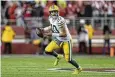  ?? JED JACOBSOHN / AP ?? Quarterbac­k Jordan Love and the Packers will play their second internatio­nal game in three years when they meet the Eagles in Brazil.