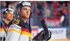  ?? FOTO: BECKER/DPA ?? NHL-Star Leon Draisaitl soll die deutsche Nationalma­nnschaft bei der Weltmeiste­rschaft in Dänemark anführen.