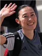  ?? ?? yoshimi yamashita of Japan is one of the women referees officiatin­g matches for the first time ever at the World Cup. — AFP
