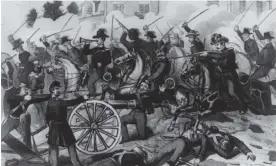 ?? ?? Union cavalry in action during the civil war. Photograph: Library of Congress