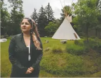  ?? AZIN GHAFFARI ?? Nikki Ballantyne from the Little Red River First Nation north of Prince Albert was haunted by the ghosts of a troubled past but overcame them to earn a degree in sociology.