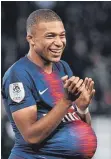  ?? FOTO: AFP ?? Kylian Mbappé