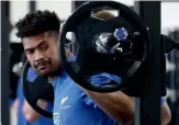  ?? GETTY IMAGES ?? Ardie Savea says he will be doing plenty of gym work during the lockdown.