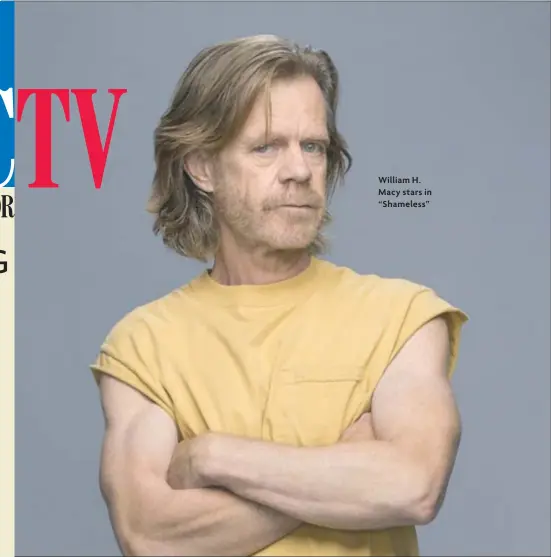  ??  ?? William H. Macy stars in “Shameless”