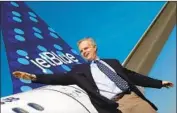  ?? Stephen Chernin Getty Images ?? DAVID NEELEMAN, shown in 2003, launched JetBlue Airways. His latest project is code-named Moxy.
