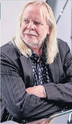  ??  ?? Pianist Rick Wakeman will be getting fans in the Christmas spirit