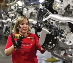  ?? FRANK GUNN/THE CANADIAN PRESS FILE PHOTO ?? This year’s contract talks between Unifor and the Canadian production arms of the Detroit Three will determine our industry’s future: there’s more at stake than ever.